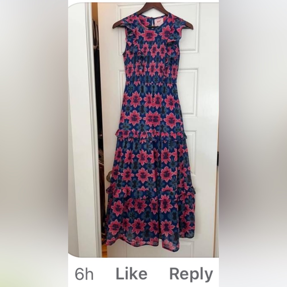 Banjanan XS tiered maxi dress.
